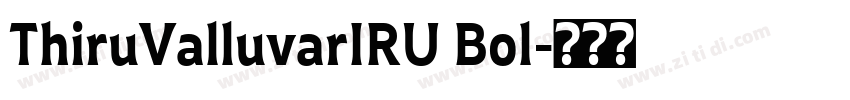 ThiruValluvarIRU Bol字体转换
